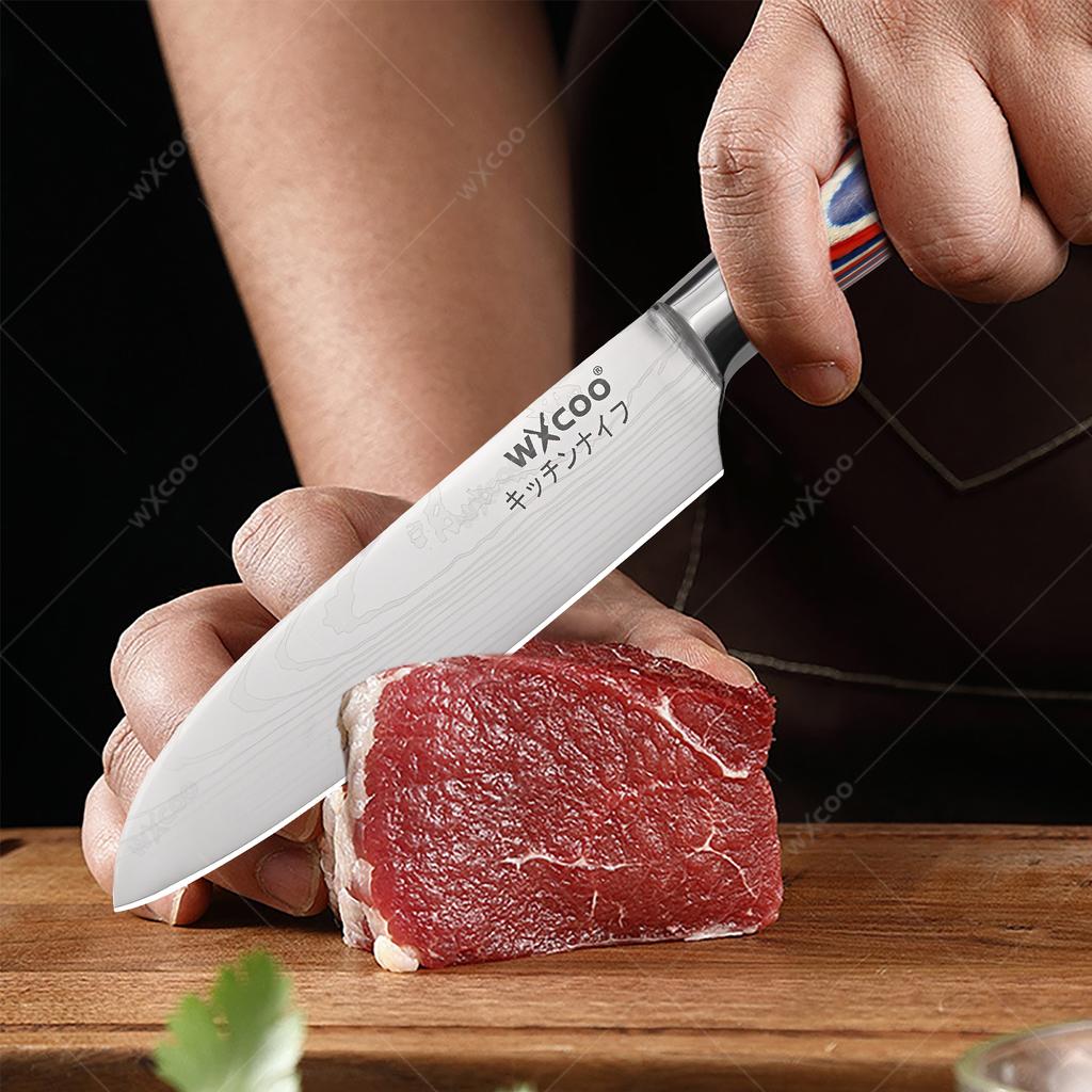 Kitchen Slicing Fruit Knife Cleaver Boning Knife Slicing Meat Cutting Knife Stainless Steel Kitchen Utility Knives with Gift Box