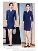 Women's Summer Professional Dress for Hotel Reception, Sales, Office, Jewelry Store, or Beautician Uniform