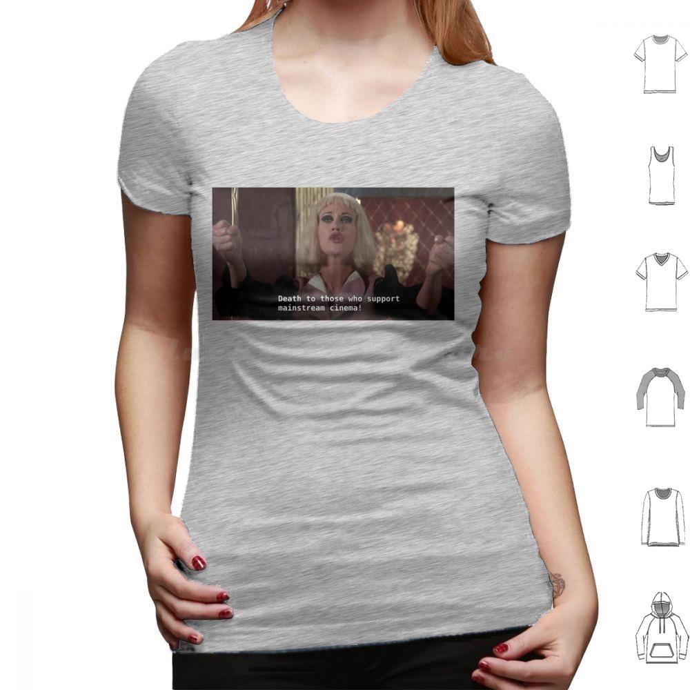 Death To Those Who Support Mainstream Cinema T Shirt Big Size 100 Cotton Cecil B Demented Cecil B Demented John Waters John