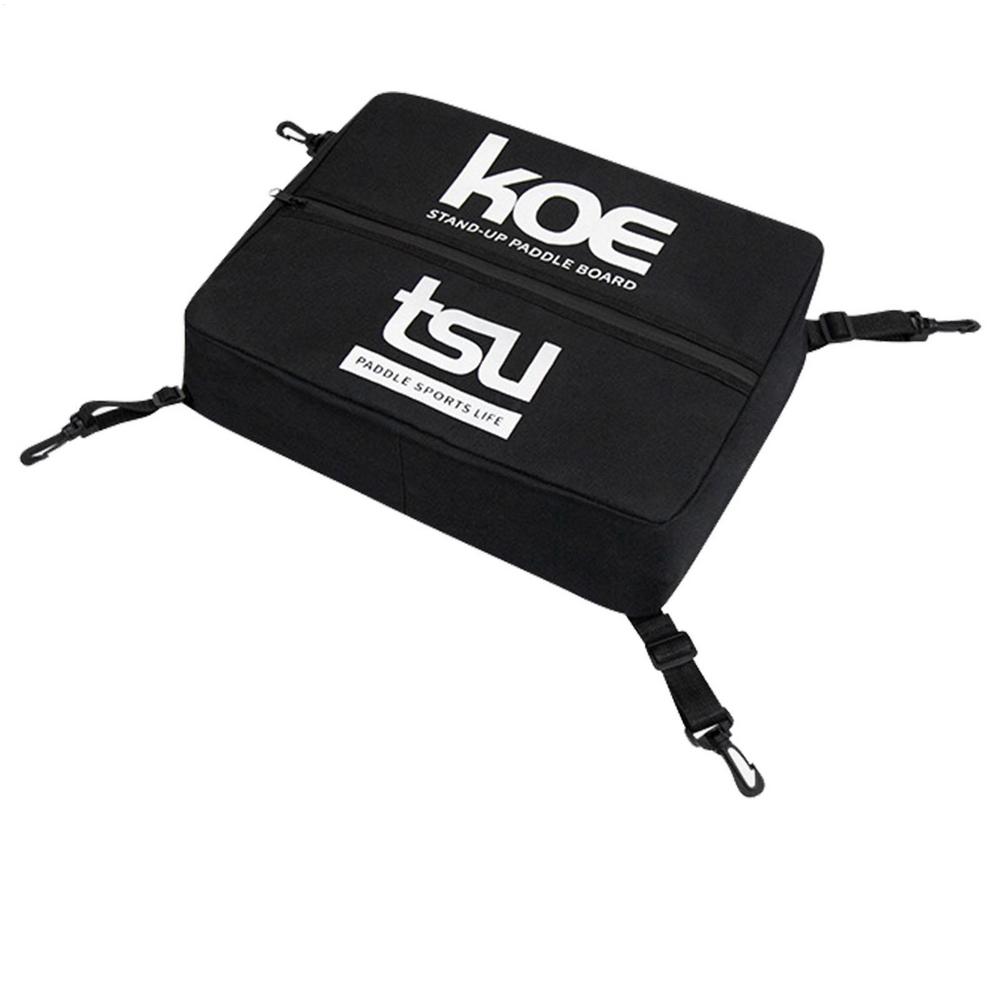 

Paddle Board Storage Bag Adjustable Paddleboard Deck Cooler Bag Sealed Zipper Food Storage Bag for Stand-Up Paddleboard чорний