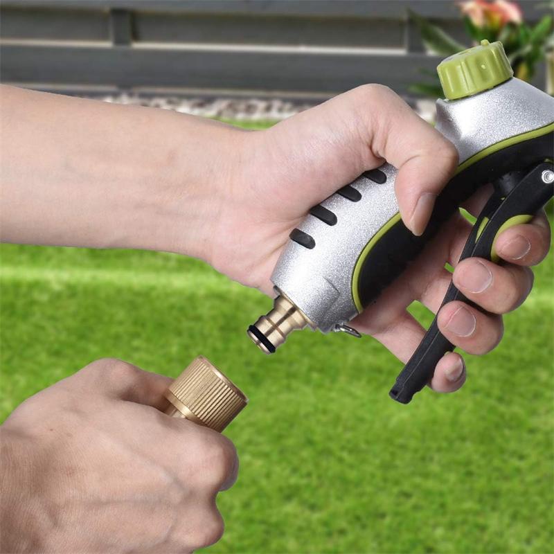 1/4 Stück 1/2" Gartenschlauchverbinder Bewässerung Wasserschlauch Rohr Hahn Adapter Anschlussstück Für Gartenschlauch Reparatur Bewässerungsfittings Adapter