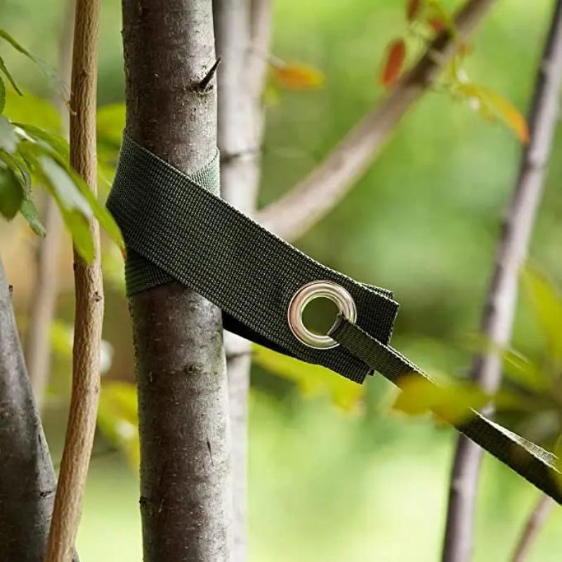 10 piezas de cinturón de árbol a prueba de viento, antihuracanes, estereotipado, correa fija de nailon, buen soporte para ramas recién plantadas, accesorio de jardín