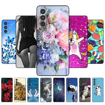 Pro Motorola Edge 20 Lite Pro 5G Edge 2021 S Pouzdro Zadní Kryt Telefonu Pro Moto Edge 20 Ochranné Pouzdro Měkký Silikon Černé Tpu Pouzdro