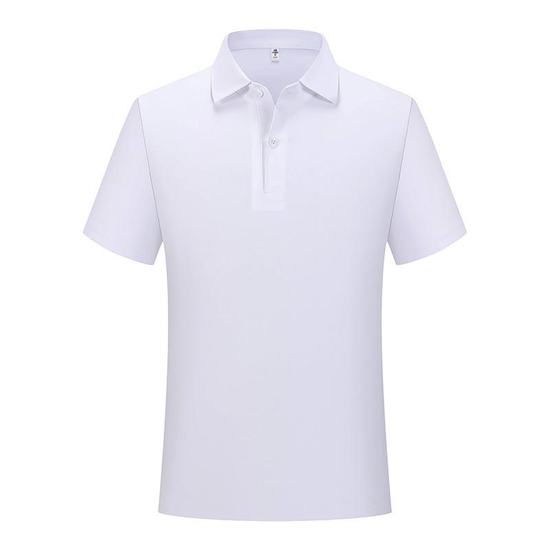 

100% Мерсеризованный хлопок Жидкий аммиак Футболка с коротким рукавом Лацкан Мужская Поло высокого класса Комбинезон Индивидуальная вышивка 4XL