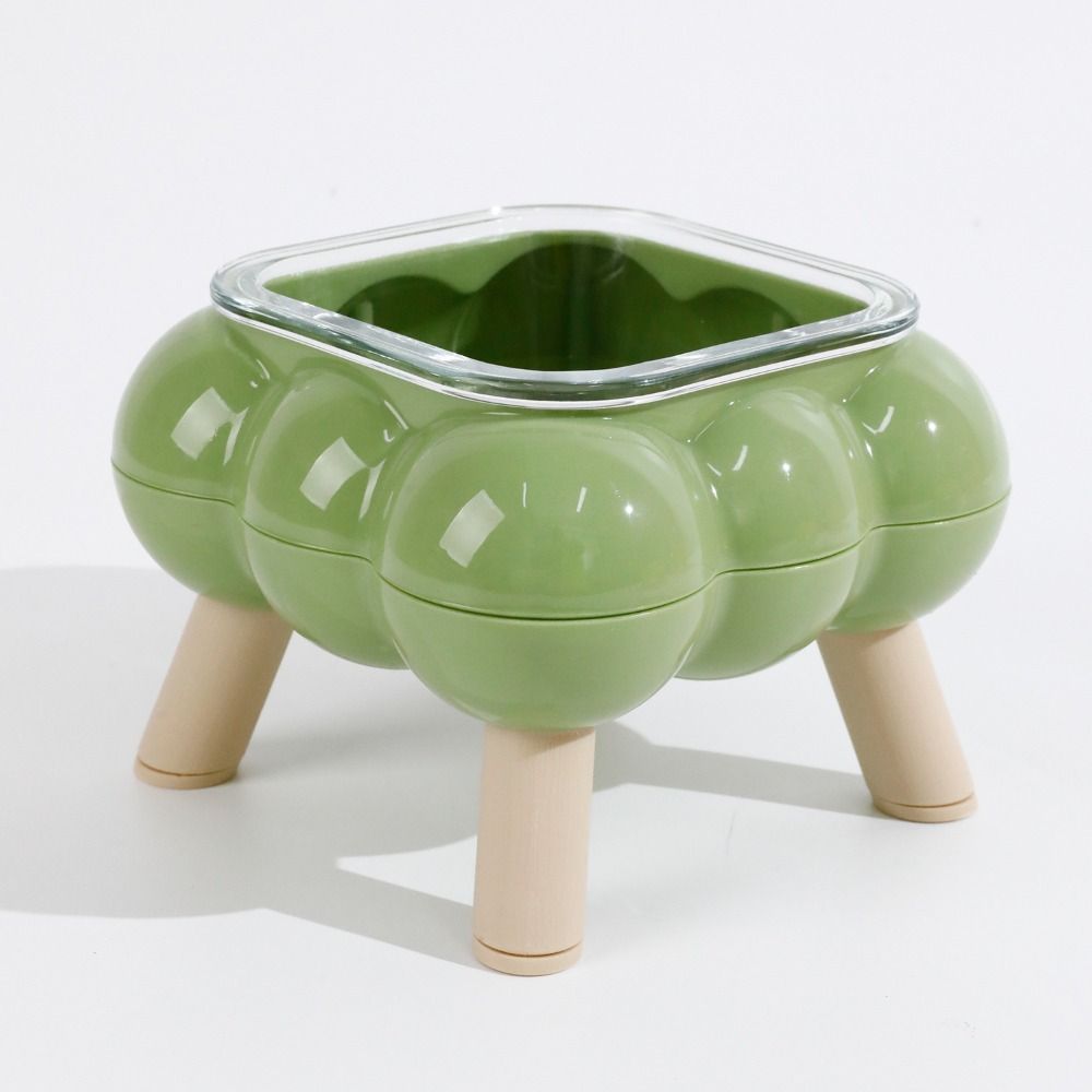 Anti Vomiting Pet High Footed Bowl Anti Slip Dog Feeding Station  Dog Accessories