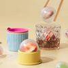2PCS Silicone Refrigerator Ice Ball Mold Dust Lid Ice Sphere Mold Bar Ice Ball Maker  Easy To Demold