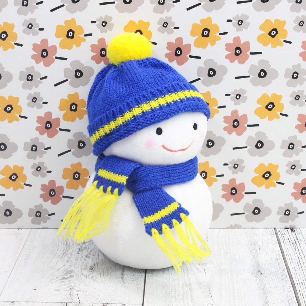 Shinada Snow Daruma Knit Blue (SS) YDN-0168B