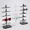 Durable Eyeglass Rack with Multiple Layers Secure Eyeglasses Holder Acrylic Presentation Stand Sunglasses Display Shelf