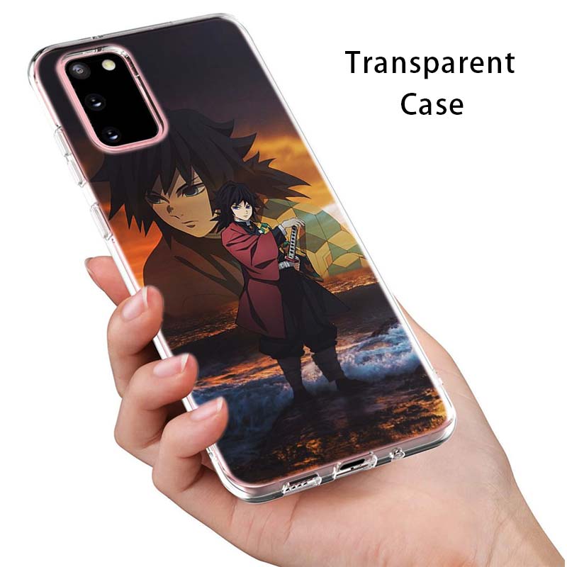 

Убийца демонов Томиока Гиюу для Samsung Galaxy S22 Pro S21 S20 FE Ultra S10 S10E Lite S9 S8 Plus S7 S6 Edge мягкий чехол для телефона Samsung S6 Edge