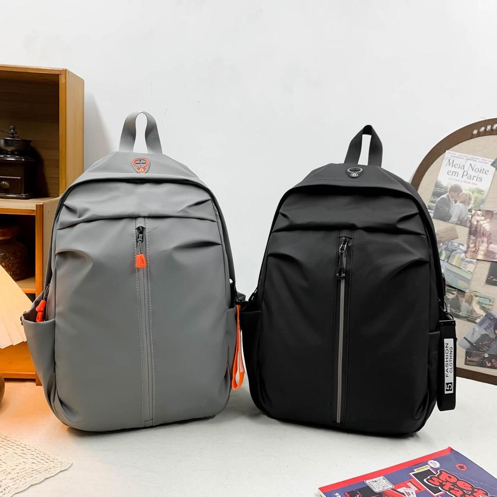 Versatile Cross-Border Backpack: Large-Capacity, Casual & Simple Design for College Students, Commuting, Short Trips & Men's School Use