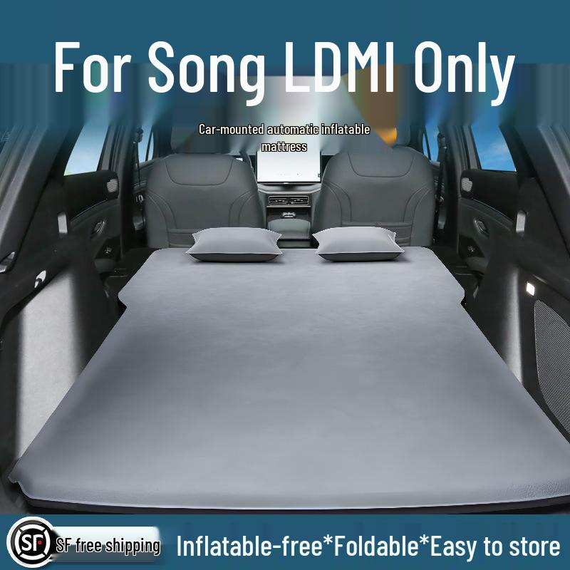 BYD Song LDMi Car Bed: Trunk Inflatable Mattress & Rear Seat Sleeping Pad.