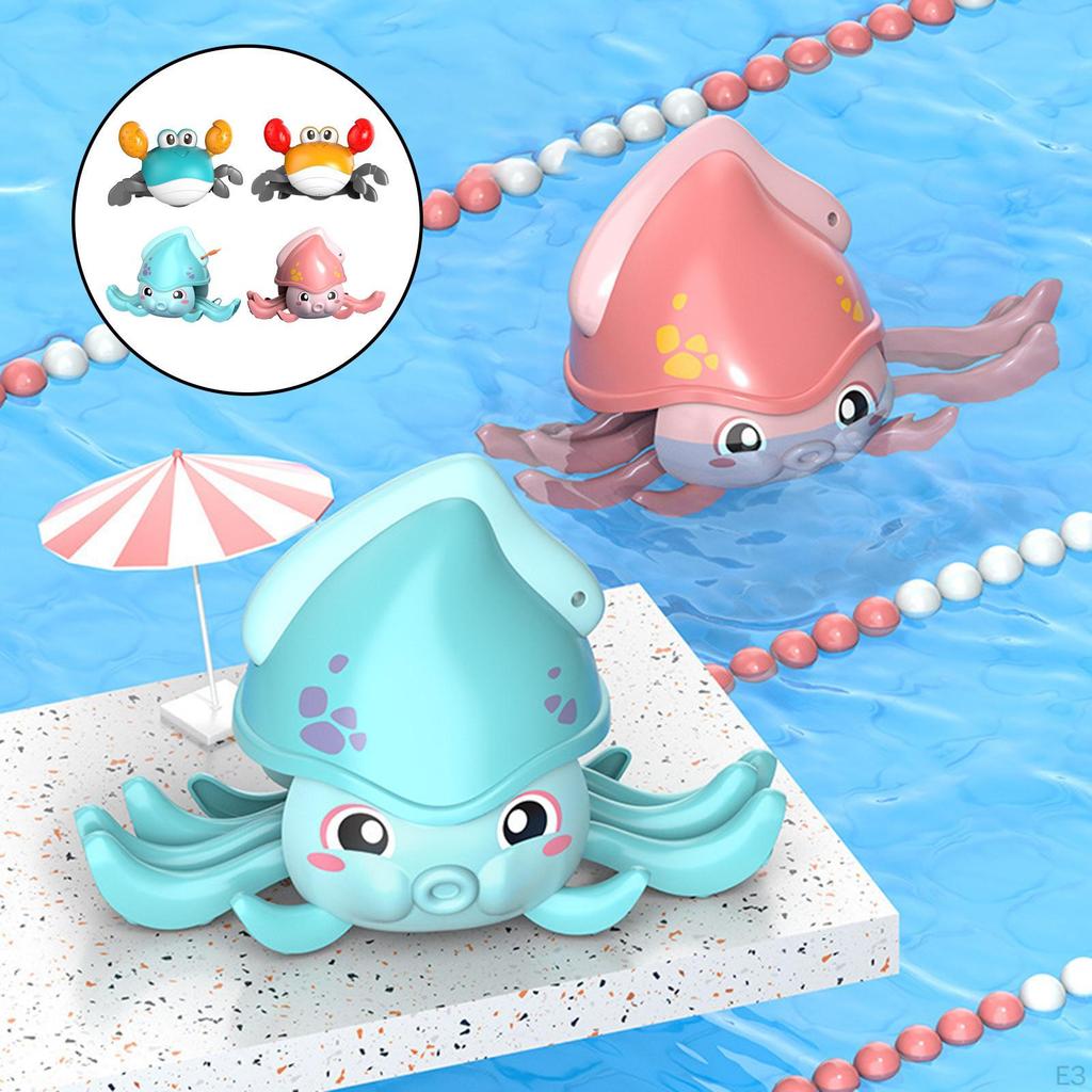Bathtub Pool Toy Clockwork Bath Interactive Learning Float