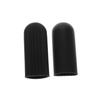 JUMPLAWN 2pcs Silicone Electric Scooter Kickstand Protective Covers, Anti-Slip, Durable, Black, Compatible with Bicycle Side Stands, Footrest