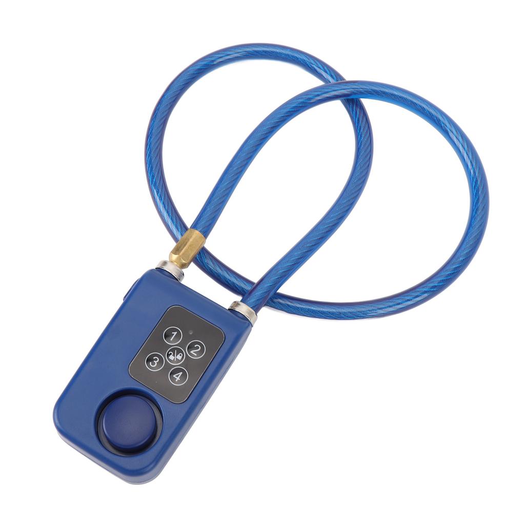 Motorcycle Password Lock Keyless Loud Volume Anti Theft Alarm Low Power Alert Rain Proof Password