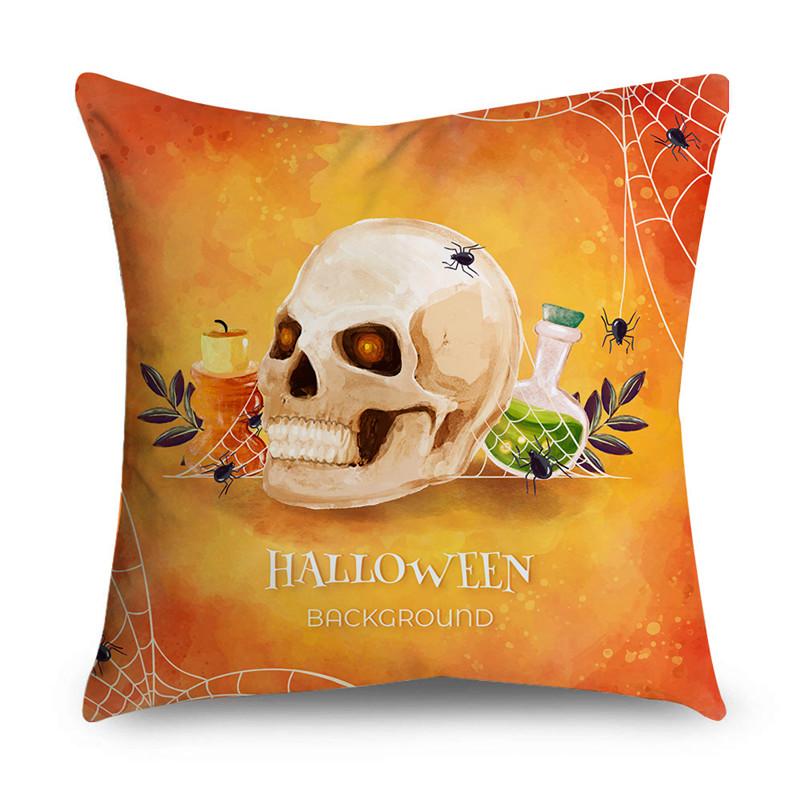 Happy Easter Halloween printed pattern cushion cover for home living room sofa decoration square polyester pillowcase