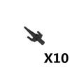 MOC Medieval Knight Building Block Helmet Mask Soldier Weapon Short Trident Shoulder Armour Vest Gun Hoe Axe Sword Toy Gift K127