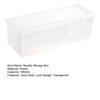 1950ML Noodle Storage Box Good Seal Lock Design Transparent Large Capacity Rectangular Kitchen Groceries Long Noodle Sealed Container