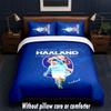 Erling Haaland Design Bed Bedding Set 1 Duvet Cover + 2 Pillowcases Soft Breathable Household Bed Linens