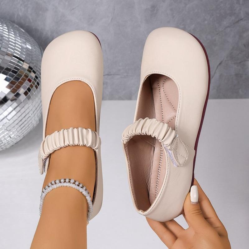 

Moccasins Ladies Footwear Round Toe Women s Mary Jane Flat Shoes Deals Casual Walking 35
