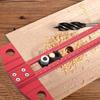 Multifunctional T Shaped Marking Gauges Positioning Ruler for Accurate Measurements in Carpentry and DIY Projects