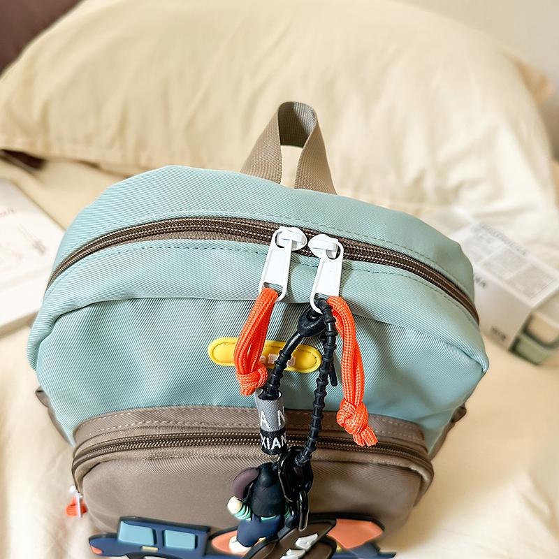 Kindergarten Cartoon Tank Car Schoolbag Super Light Children's Backpack Boys Girls Small Schoolbag