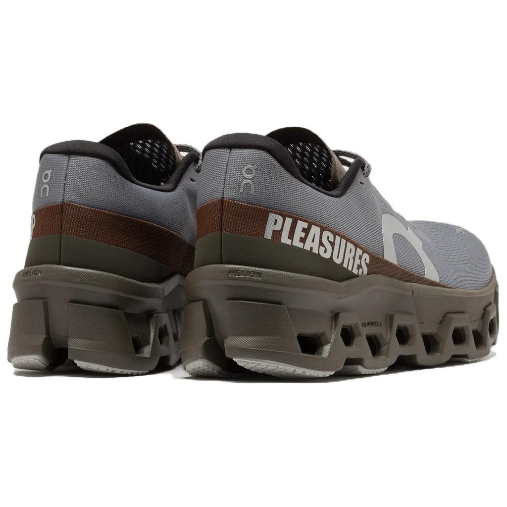 The Loop Running Supply x Pleasures x Cloudmonster 2 Mist Olive Men Sneakers Grey 3MF10493192