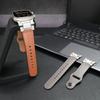 Luxury Leather Strap for Apple Watch Ultra 3 2 49mm 46mm 45mm 44mm Correa Men Loop Bracelet Iwatch Series 11 10 9 8 7 6 5 4 SE 3