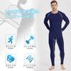 Top și Maieu de Compresie Barifall și Set Sport pentru Bărbați, Partea de Jos, Colanți, Căptușeală din Fleece, Respirabil, Uscare Rapidă, Absorbție a Transpirației,