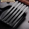 Dairuien Food Grade 304 Stainless Steel Chopsticks Set