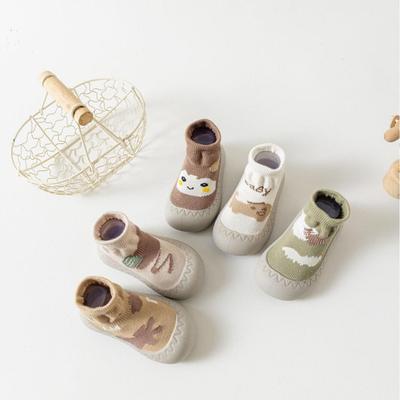 Scarpe a calzino traspiranti antiscivolo suola morbida per primi passi bambino Primavera/Estate per Bambini e Bambine - Scarpe da interno/esterno anti-odore per neonati
