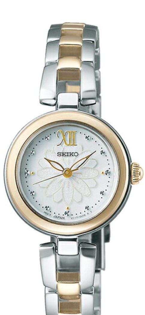 

[USED] Seiko flower motif watch