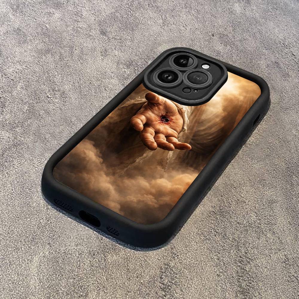 Son Of God Jesus Phone Case For IPhone 17 16 15 14 13 12 11 Pro Max Plus Black Full Coverage TPU
