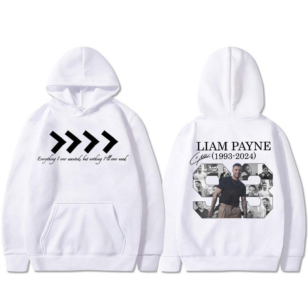 Liam Payne Tribute Graphic Hoodies Men Women Hip Hop Harajuk
