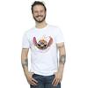 Lilo & Stitch Mens Pumpkin Head Cotton T-Shirt