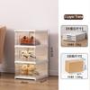 Shoe Storage Organizer Cabinet Drop Front Plastic Foldable Shoe Storage Box Entryway Sneakers Stackable Shoe Display Holder Rack