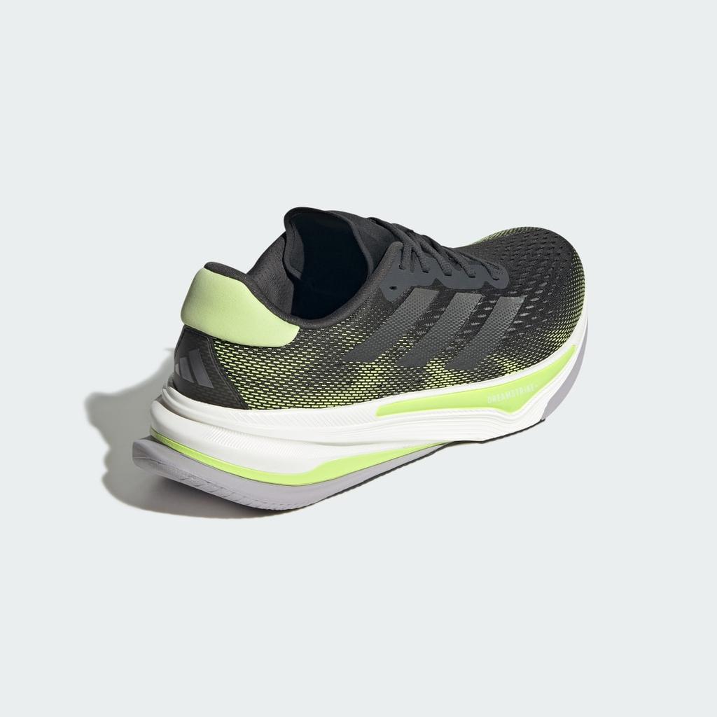 adidas Supernova Prima Running IH8634 Men's Performance Sports Shoes Carbon / Iron Metallic / Pulse Lime