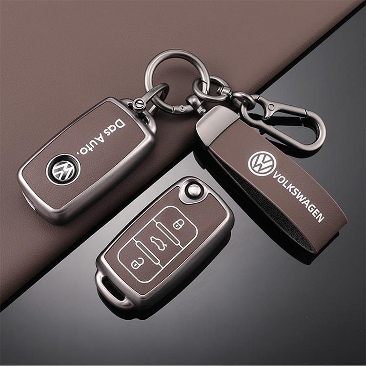 Heißes TPU Auto Klappschlüsselhülle Vollabdeckung Schale Für Volkswagen VW Polo Tiguan Passat B5 B6 B7 Golf Neues Schlüsselanhänger Schutz Zubehör