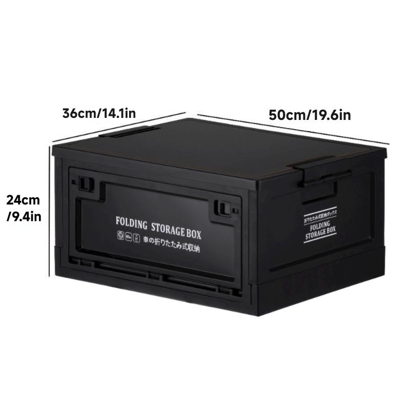WESTTUNE Outdoor Storage Box 20L 30L 45L 55L Large Capacity Collapsible Storage Bin Portable Camping Car Picnic Travel Container