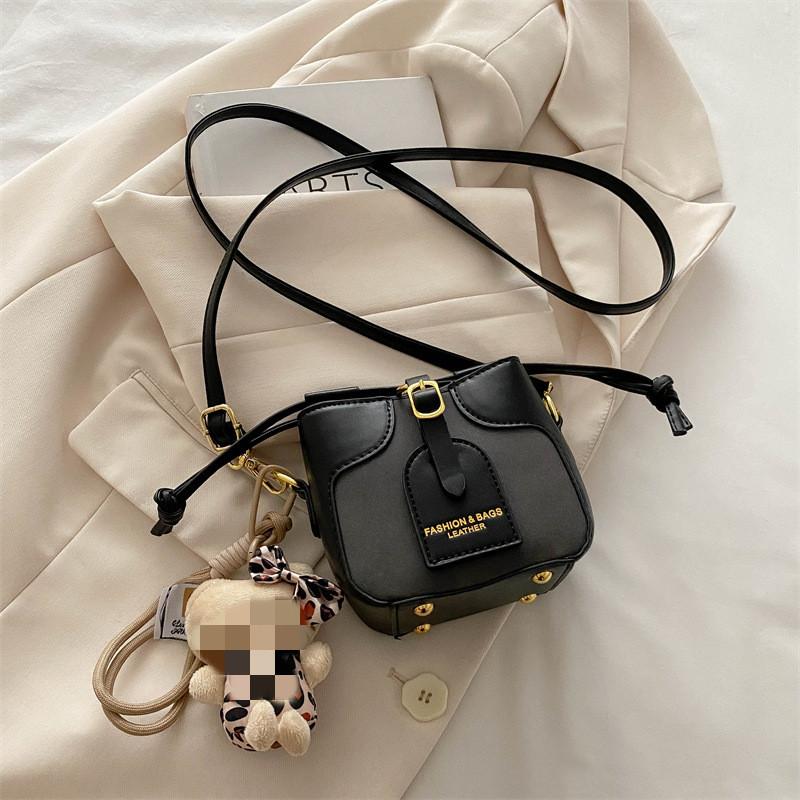 Pu Pendant Cute Material Children Shoulder Bag Suitable For Matching Daily