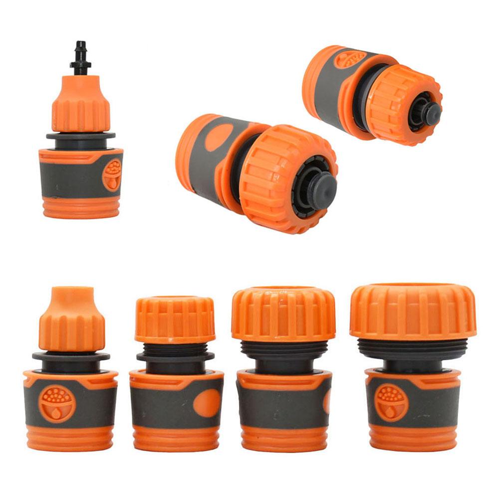 Garden Hose Fittings 1/2 3/4 1 Inch Quick Connector Water Waterstop Connector Car Wash Water Gun Adapter 1pcs