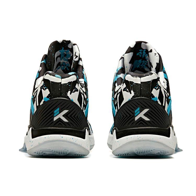 Anta Thompson Series Ink Camouflage Night Wind Explosive Low Top Basketball Shoes Men Sneaker Black 11941101S-2