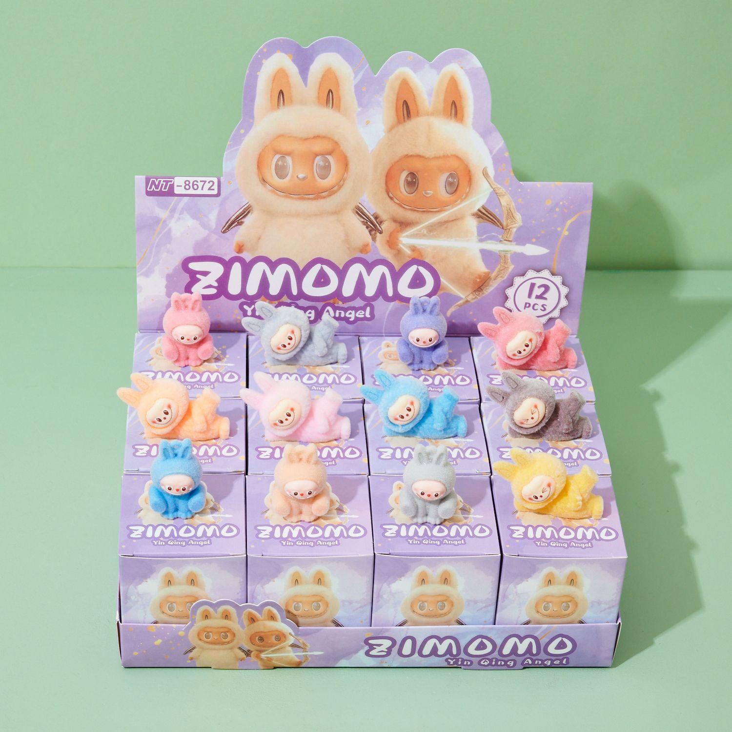 

12 коробок кукол-сюрпризов Labubu и трехмерные плюшевые куклы 12 boxes [Yoga + Side ]