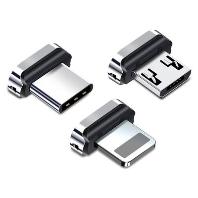 Magnetkabel-Adapterkopf, Staubstecker, Ladeanschluss, Tipps für iPhone, Micro-USB-Typ-C