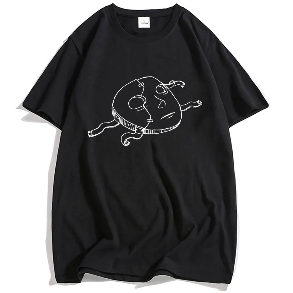 Unisex Clothing Hot Game Sally Face TShirt Unisex Streetwear Hip Hop Graphic Print Clothes Short Sleeve Cotton Loose Tshirts Male
