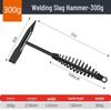 Dual-Head Electric Welder Slag Hammer - Specially Designed for Knocking, Rust Removal, and Planing