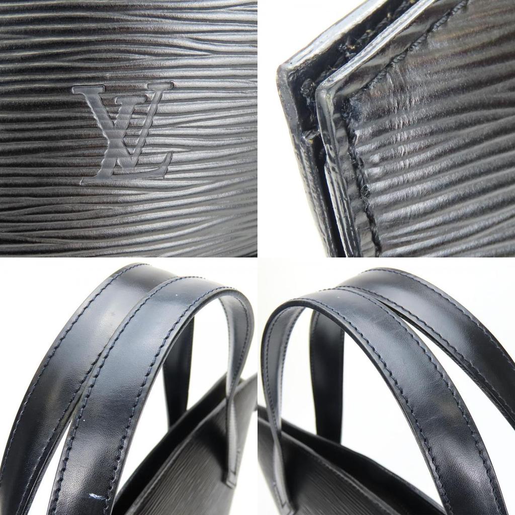 Used LOUIS VUITTON Tote Bag Sun jack M52272 Epi Leather Noir black