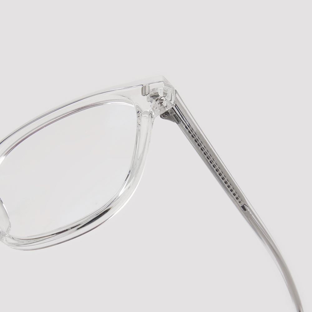 Alloaiweeo [Essential] Al5508 2020G Two Big Over Square Clear Eyeglass Frames Blue Light Blocking Lenses Selection