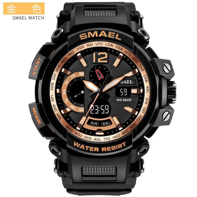 Smael Sport Watch Men Fashion Digital Led Electronic Quartz Classic Timeless Design