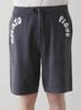 Gelato Pique HOMME Airy Moko Logo Jacquard Shorts PHNP252950 DGRY Men's