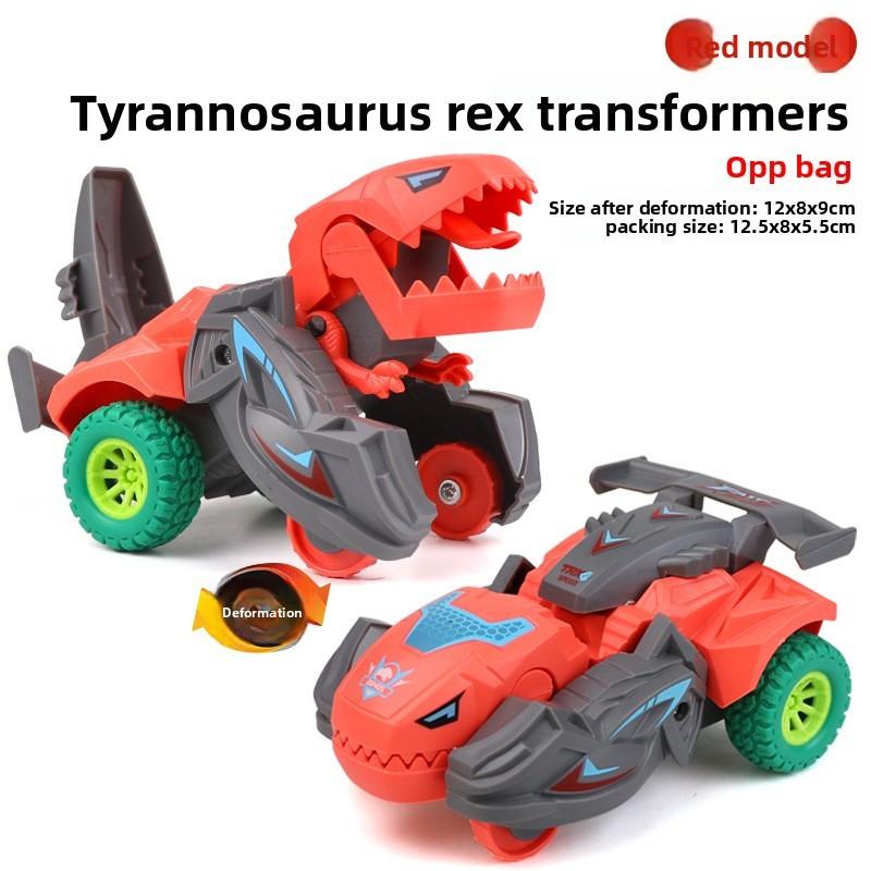 

Impact Automatic Deformation Tyrannosaurus Rex Racing Children Toy For Kids Age 3 And Up